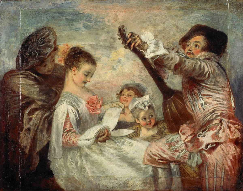 watteau pour nous prouver que cette belle