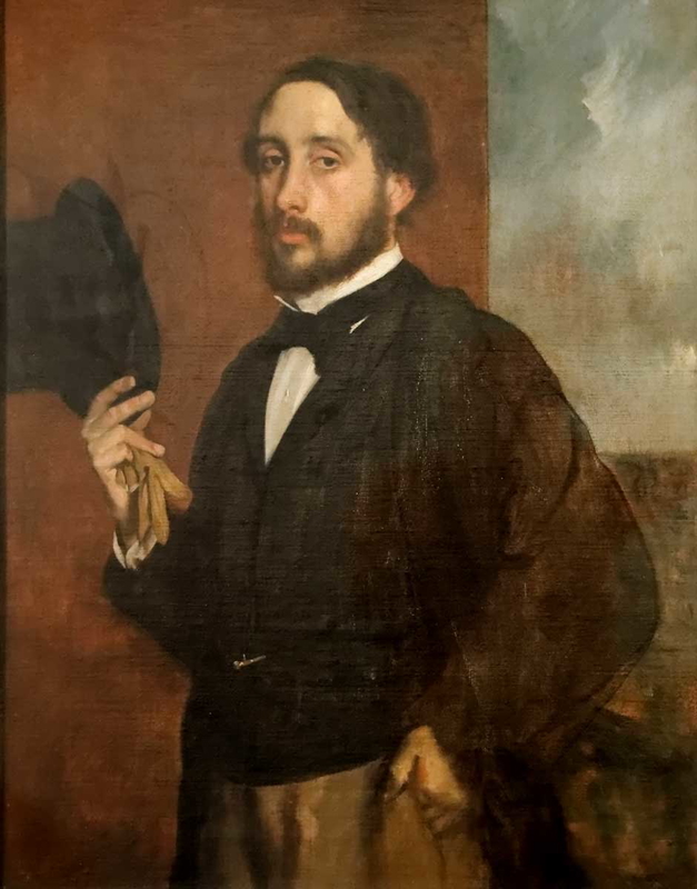 Edgar Degas Self Portrait