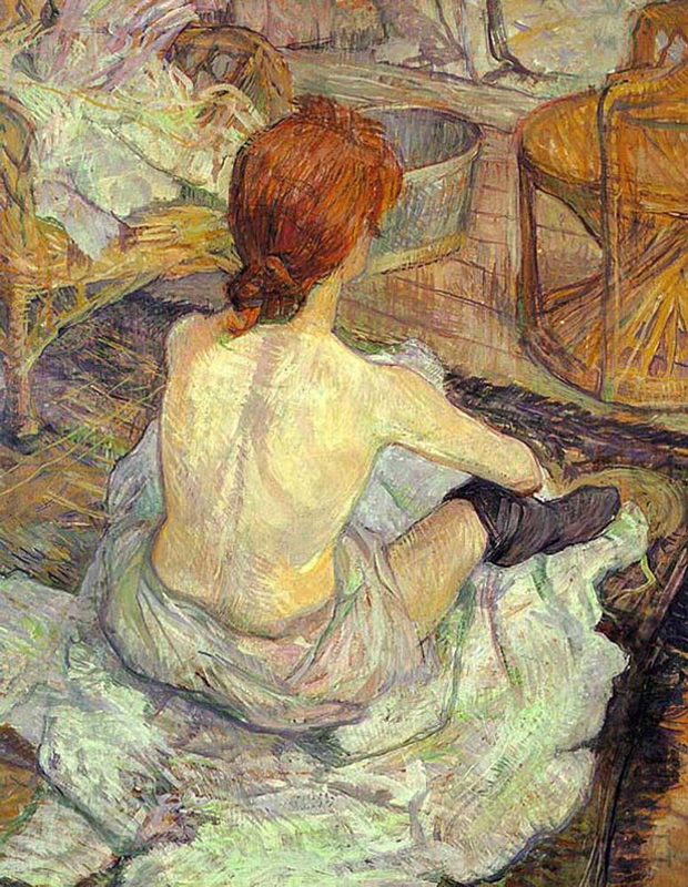 Henri Toulouse Lautrec Woman At Her Toilette