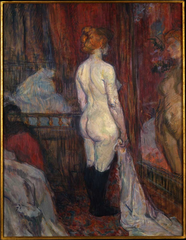Henri Toulouse Lautrec Woman Before a Mirror