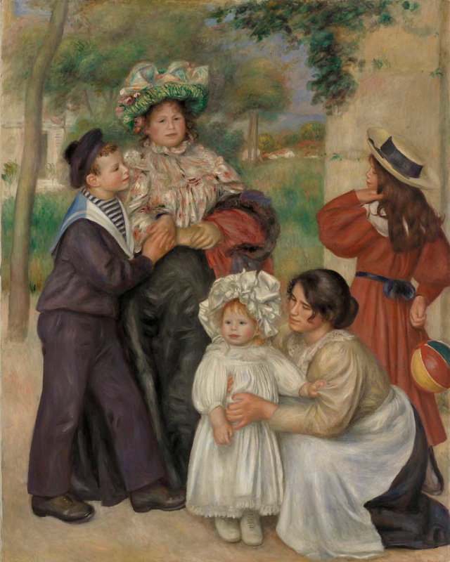 Pierre Auguste Renoir artists family