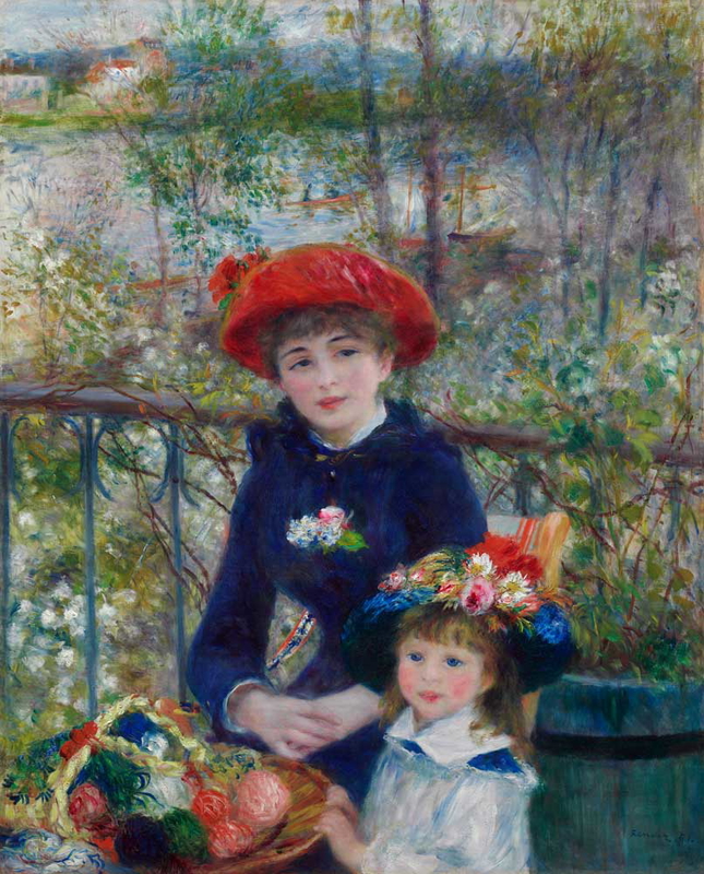 Pierre Auguste Renoir sisters