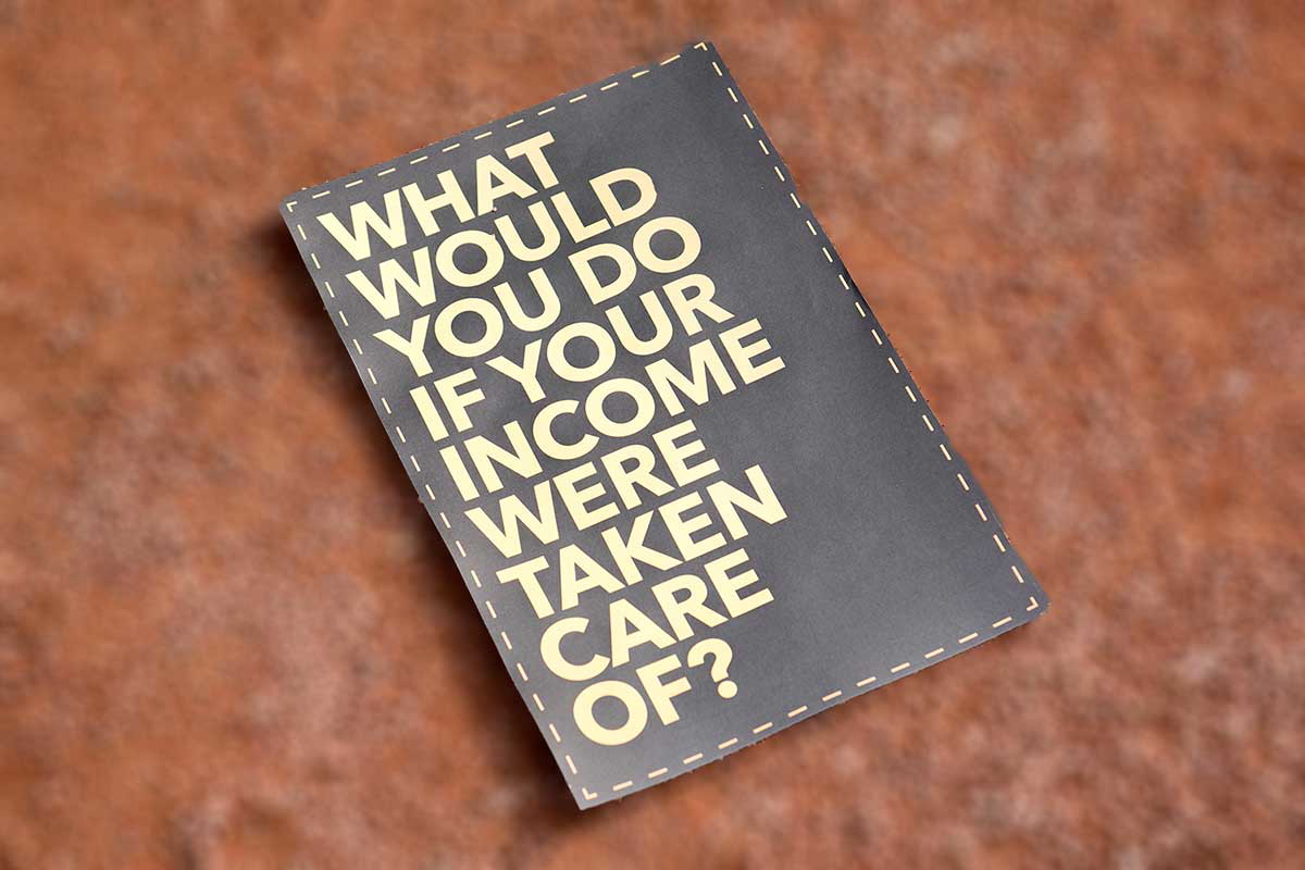 Universal Basic Income Flyer Geneva