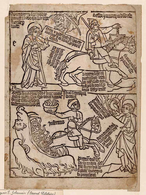 anonymous apocalypse woodcut print