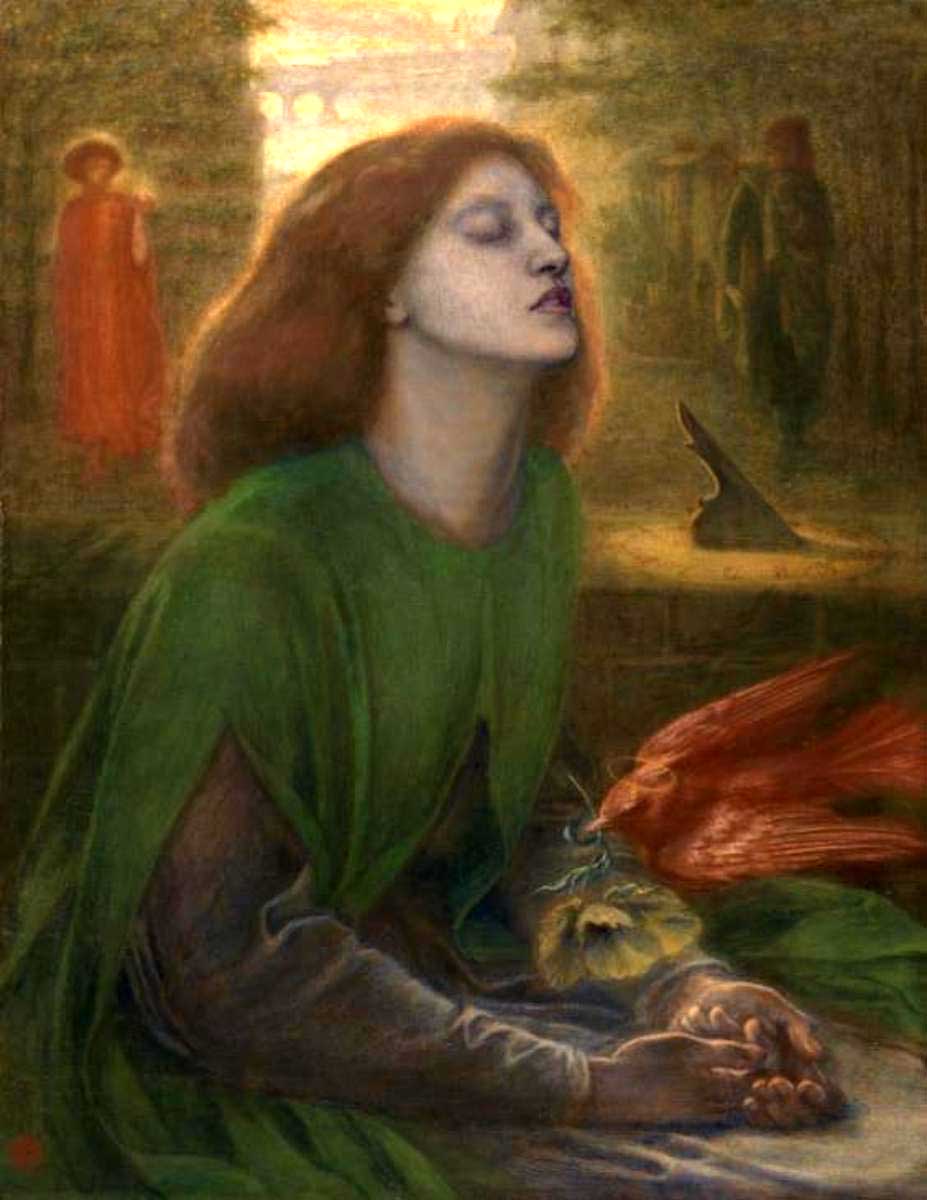 beata beatrix dante gabriel rossetti