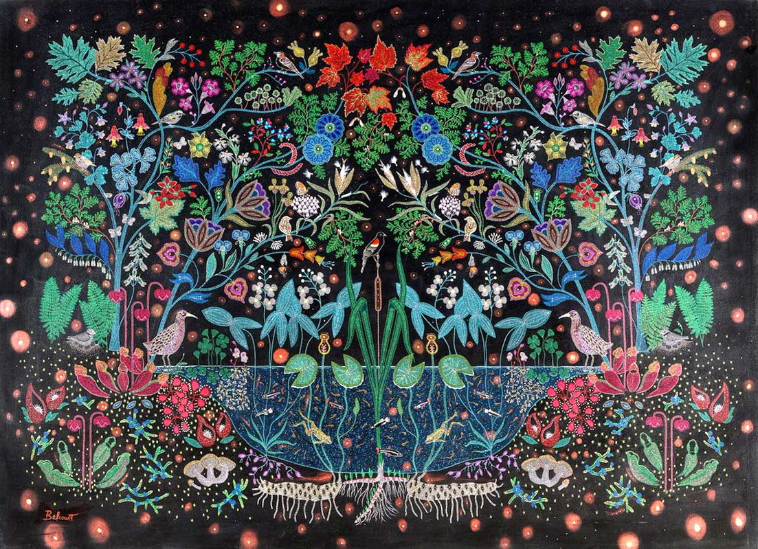 belcourt delicate balance painting