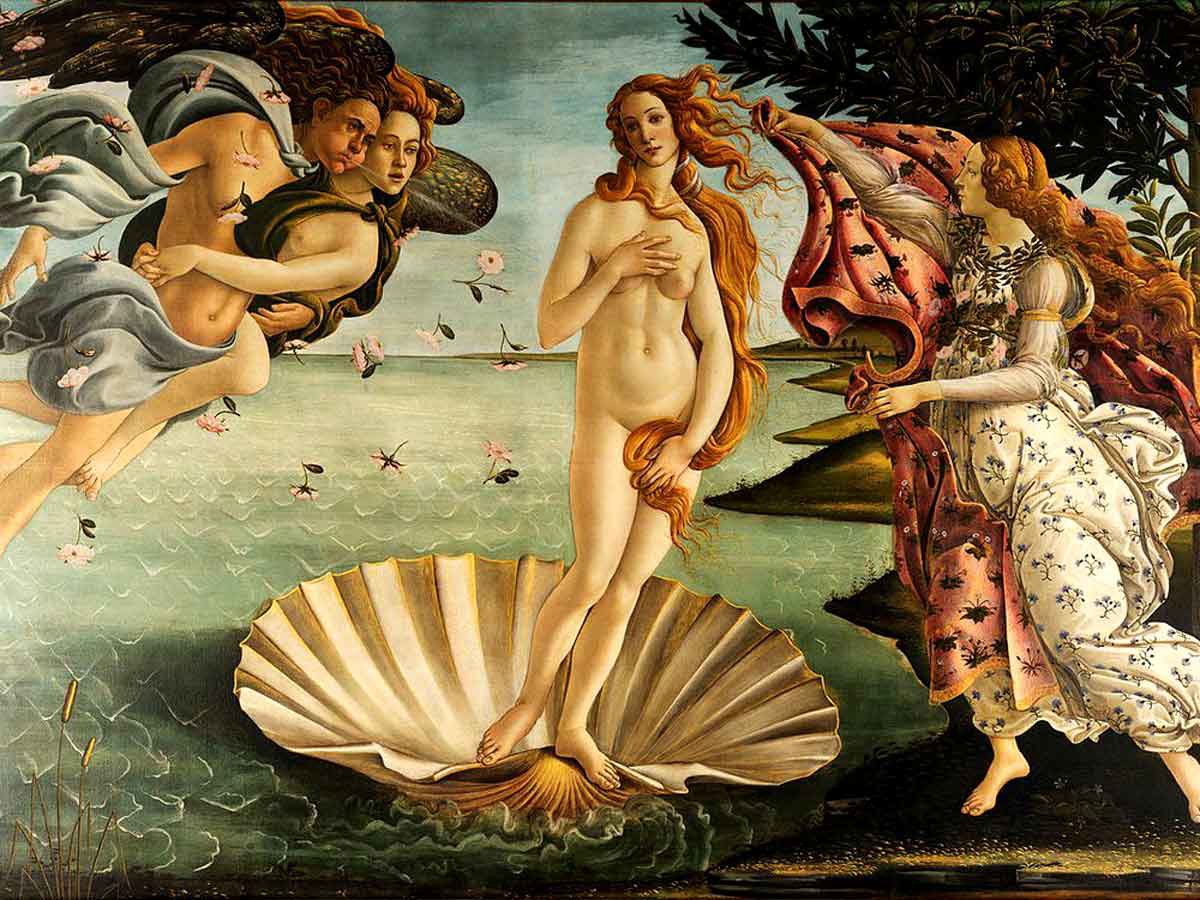 birth of venus sandro botticelli contrapposto