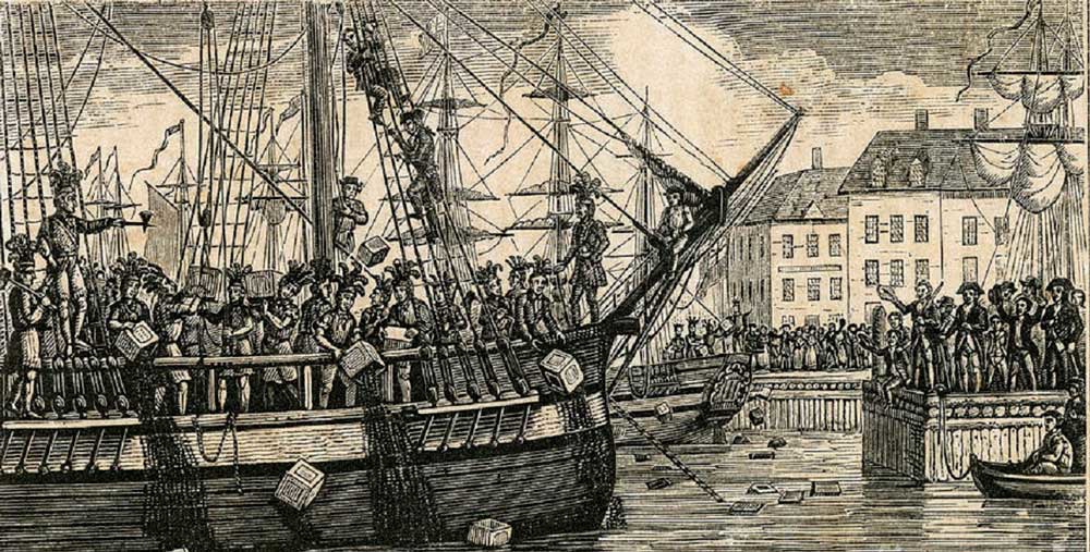 boston tea party 1773 granger
