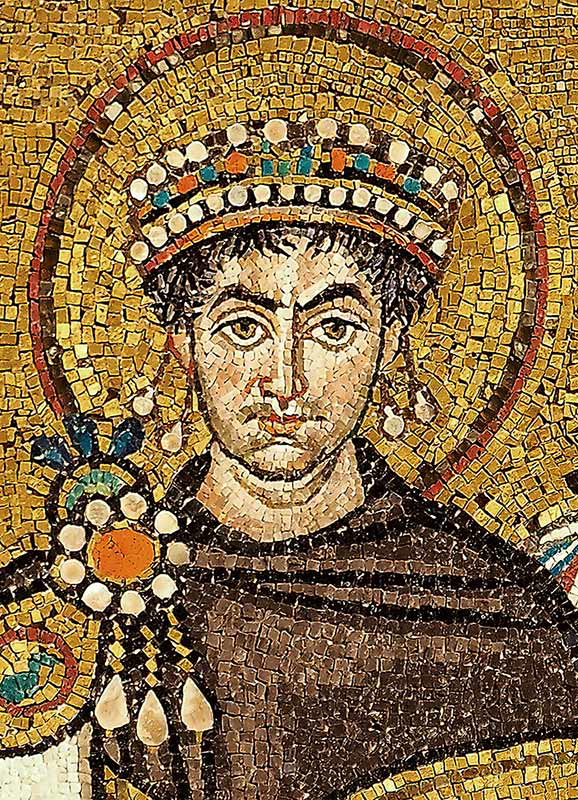 byzantine emperor justinian mosaic justinian's reconquest
