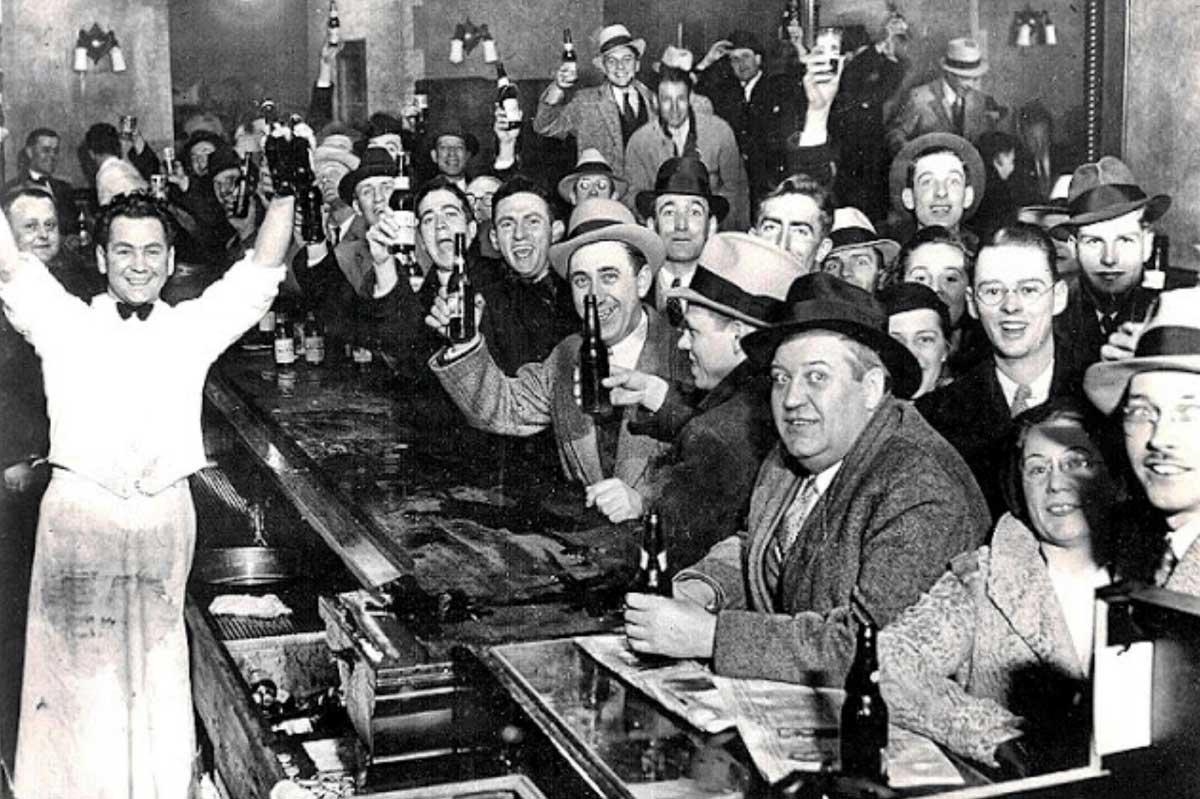 celebration end prohibition eighteenth amendment repealed