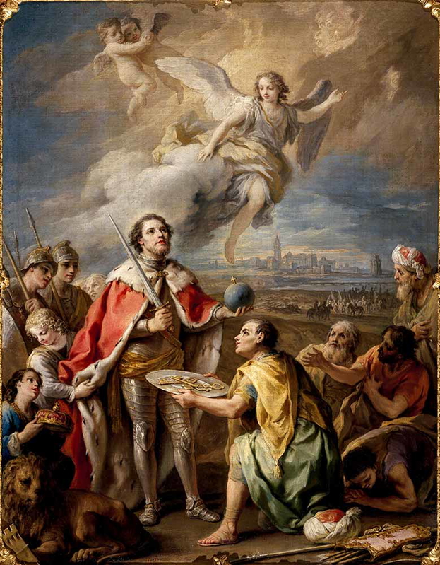 charles joseph flipart seville surrenders to ferdinand