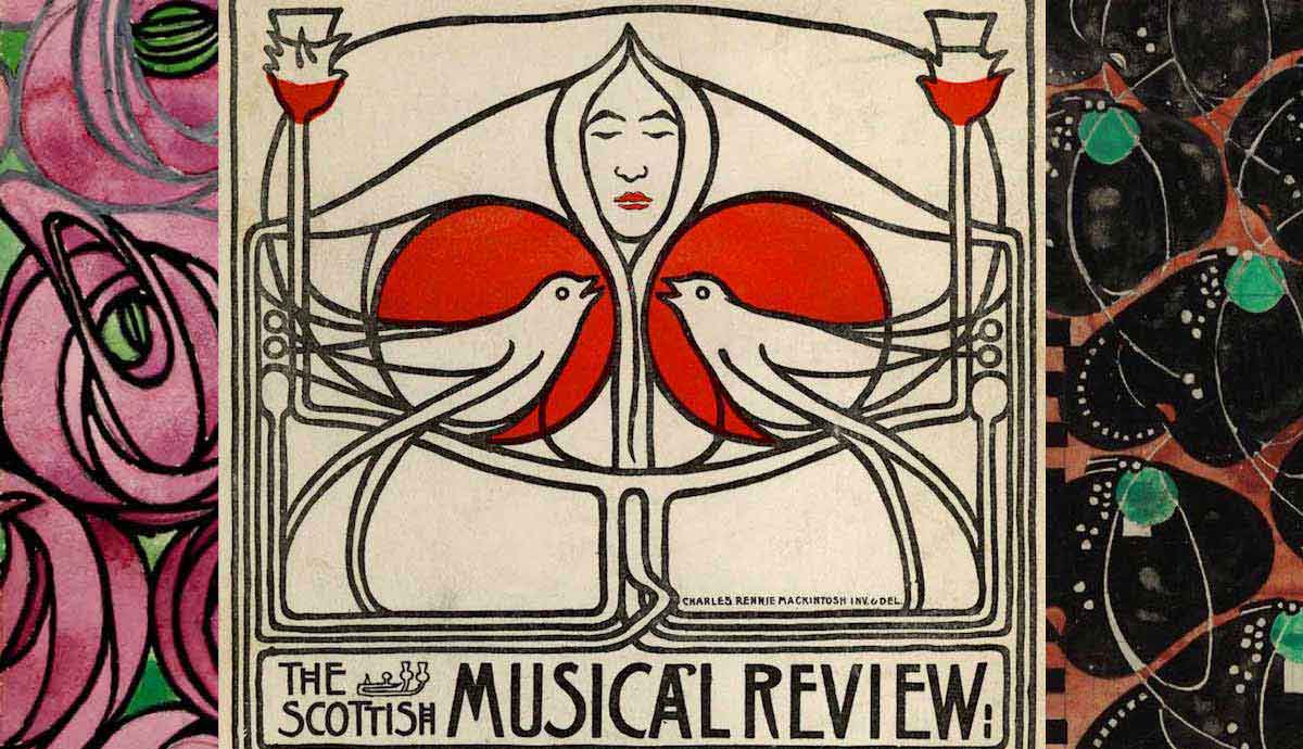 charles rennie mackintosh 10 scottish art nouveau designs