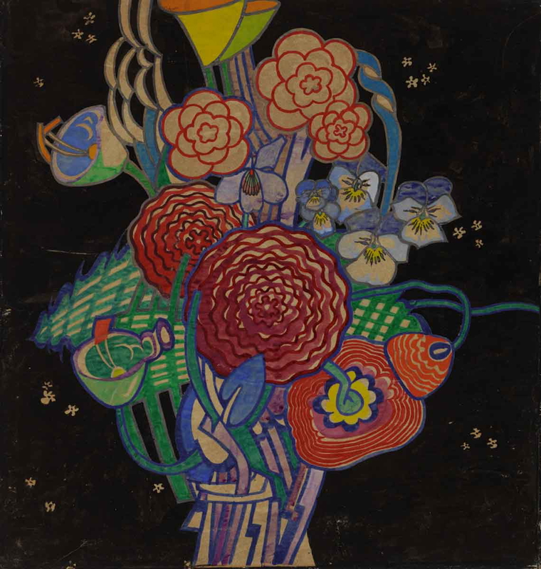 charles rennie mackintosh glasgow watercolor flowers