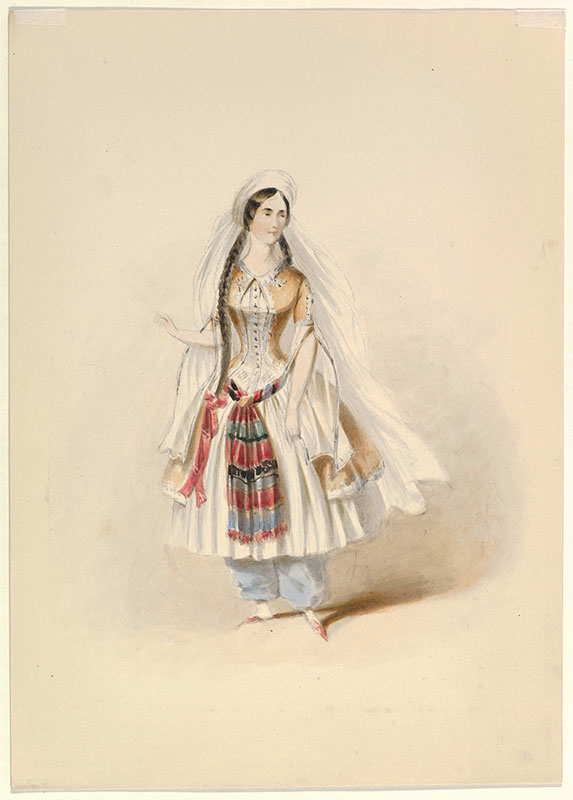 costume study for blonde georg christoph fries