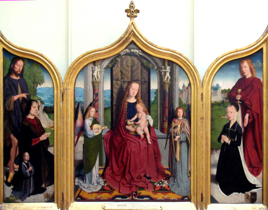 david triptych sedano family