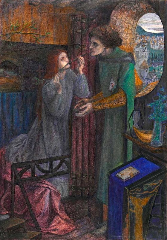 elizabeth siddal clerk saunders pre raphaelite