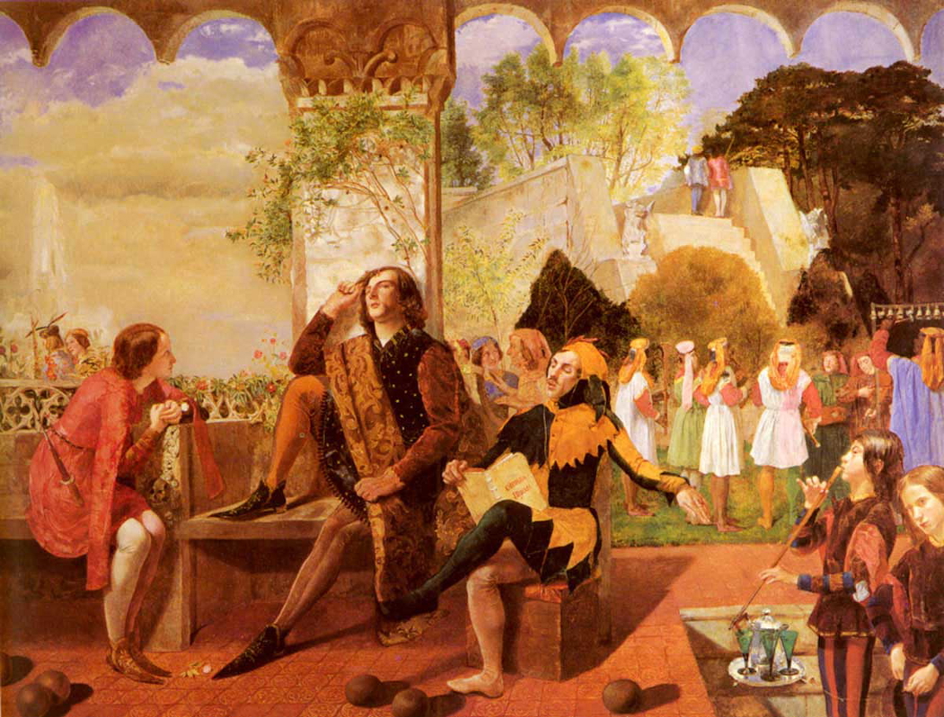 elizabeth siddal walter deverell twelfth night shakespeare