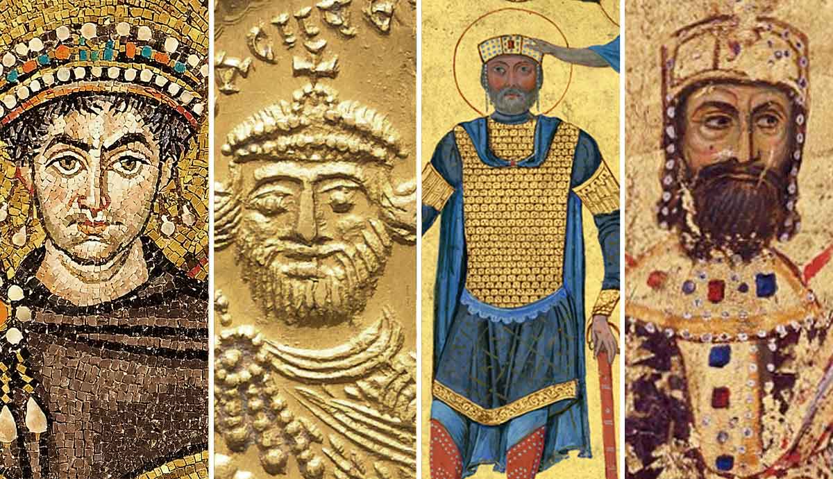 four powerful byzantine emperors heirs of rome