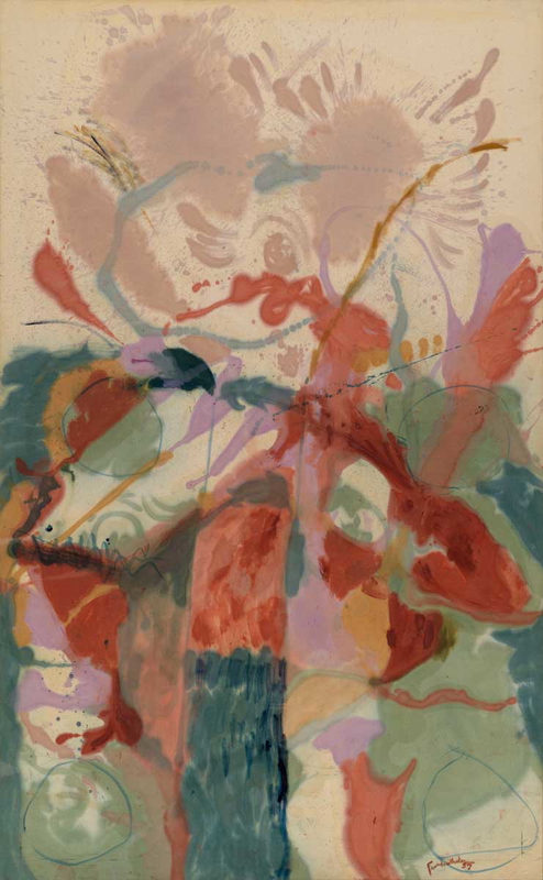 frankenthaler jacobs ladder painting 1957