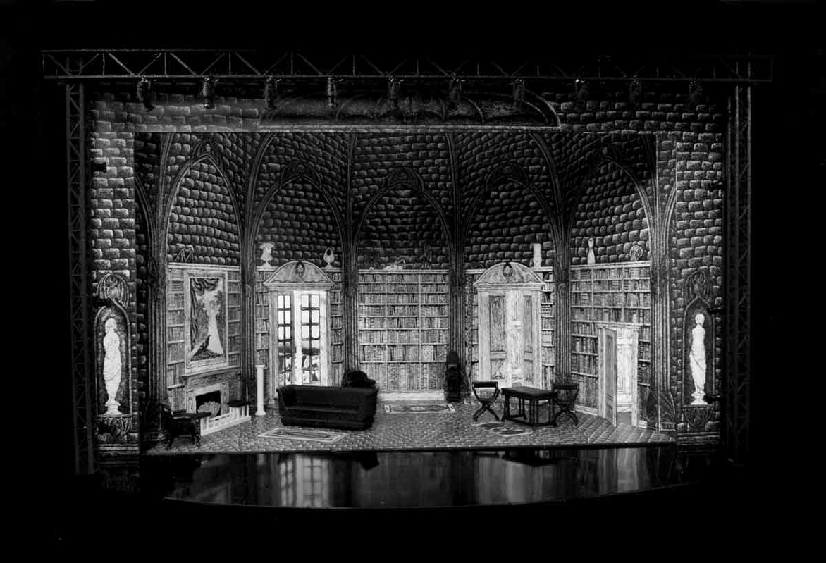 gorey dracula set design