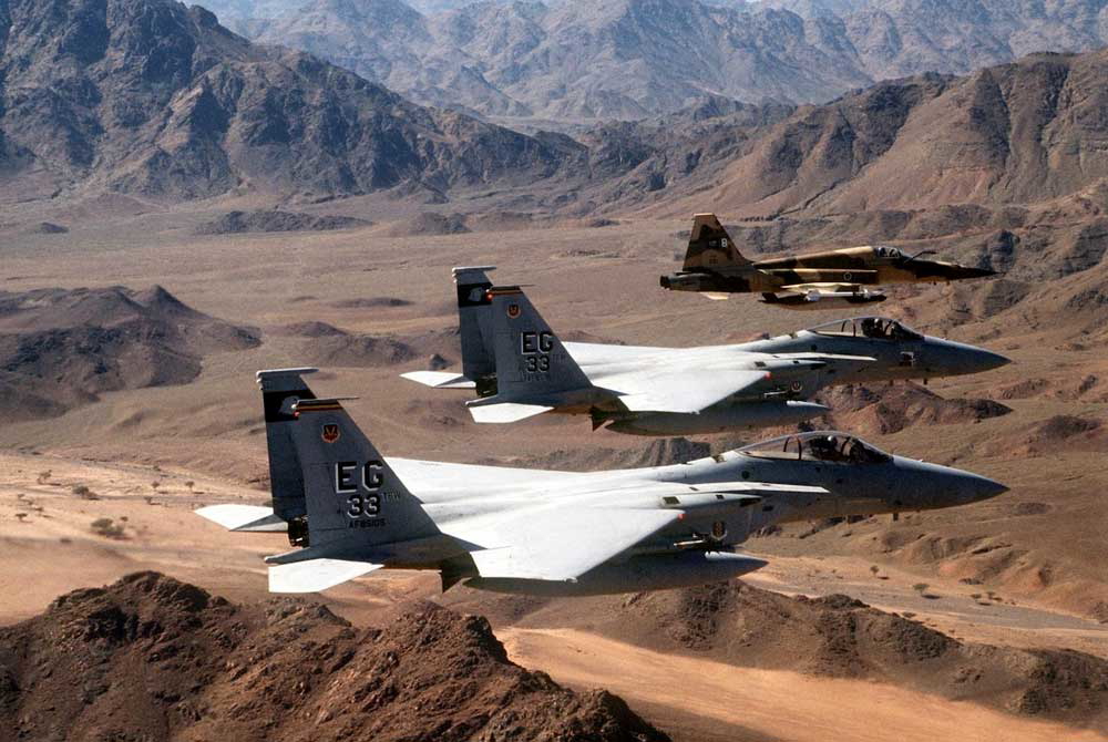 f 15 over kuwait