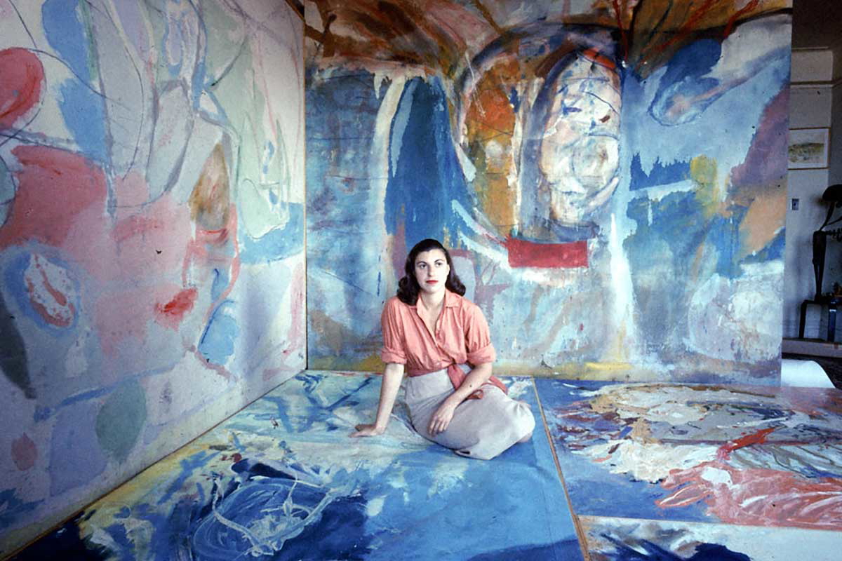 helen frankenthaler female abstract expressionist