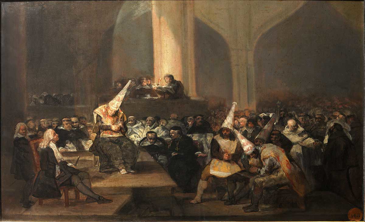 inquisition tribunal francisco goya