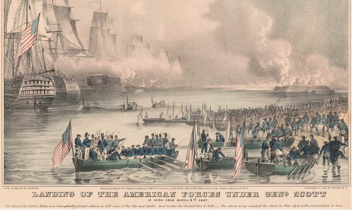 invasion veracruz mexican american war