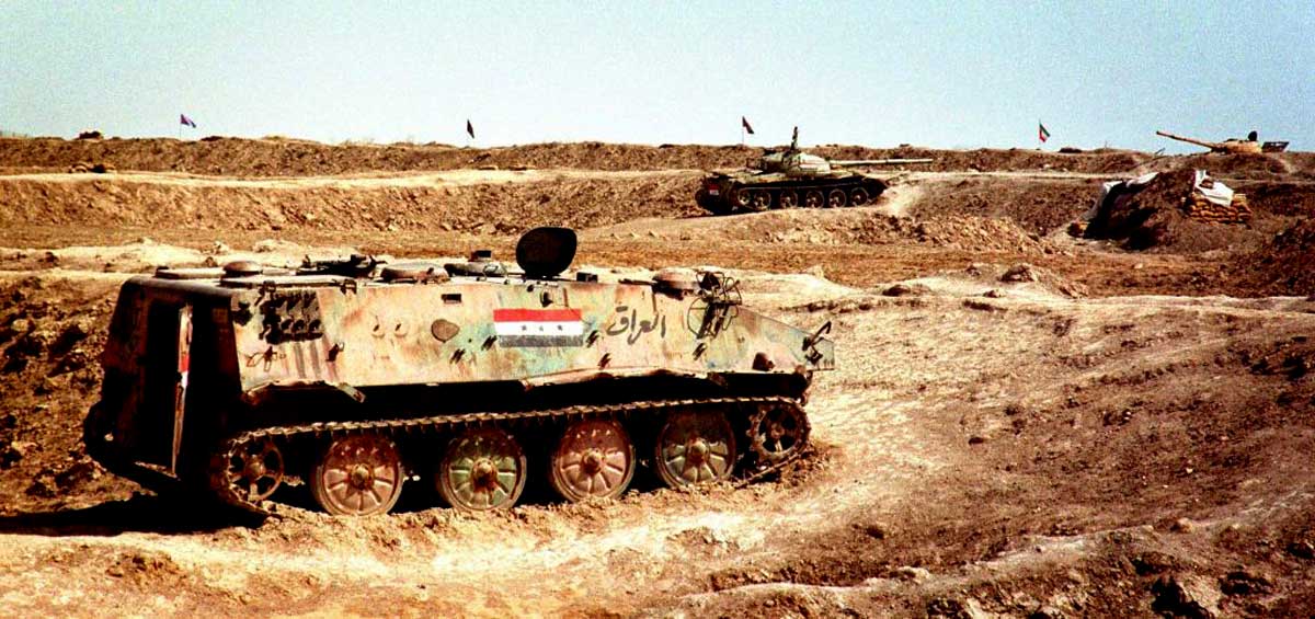 iran iraq war tanks