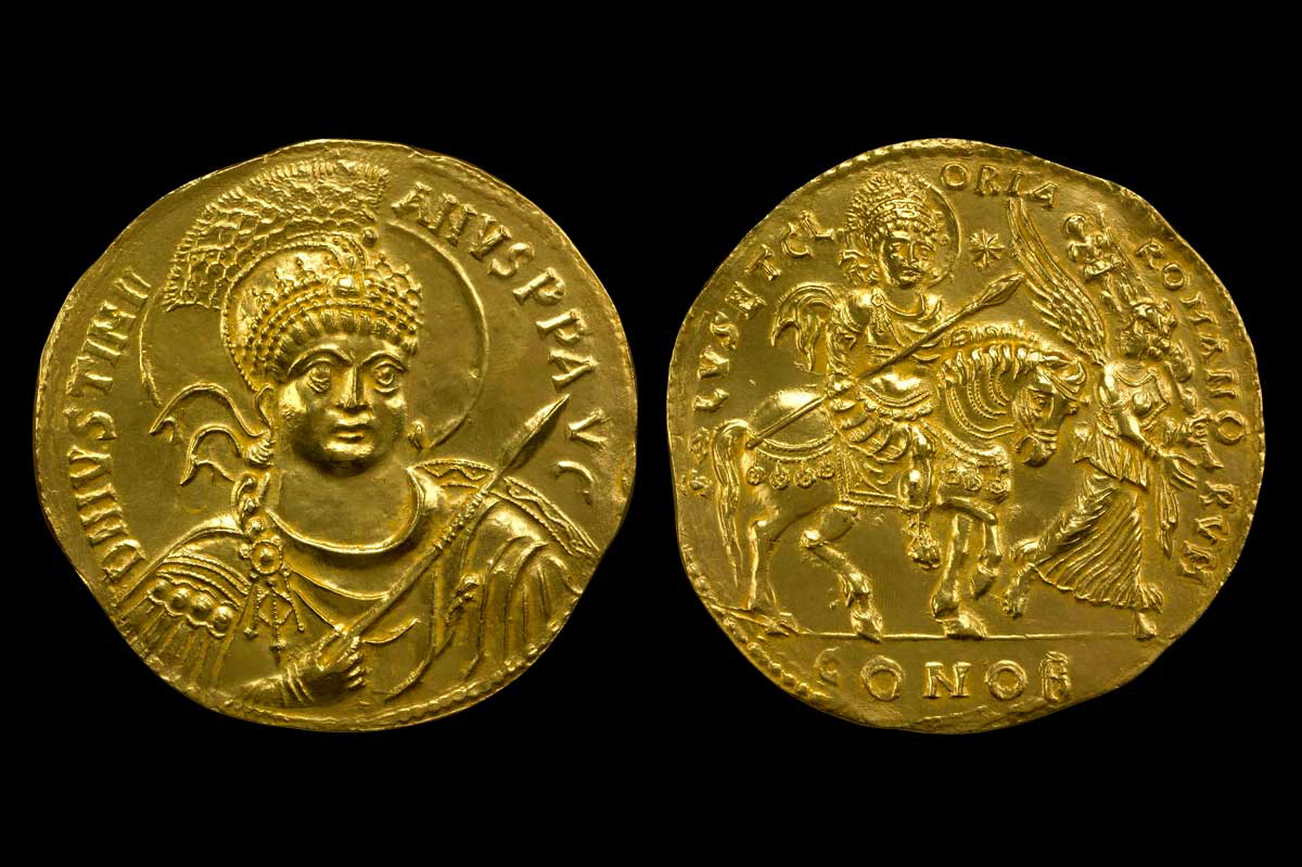 justinian medallion