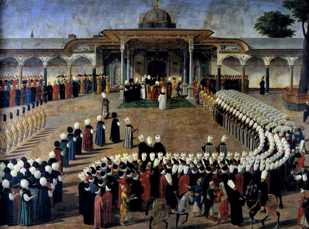 kapidagli selim iii receiving dignitaries islamic world