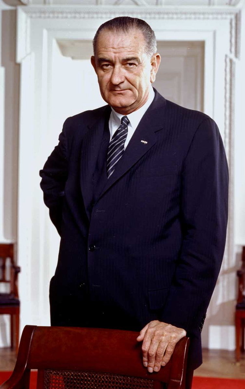 lyndon johnson photograph oval office