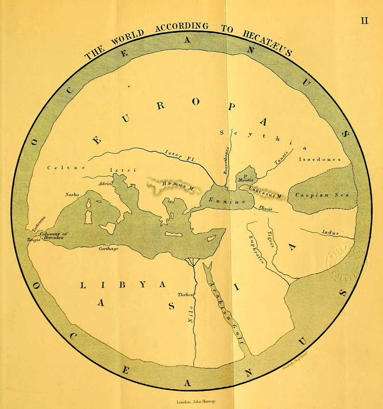 map ancient greek