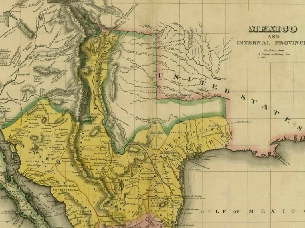 mexico 1820s american immigration