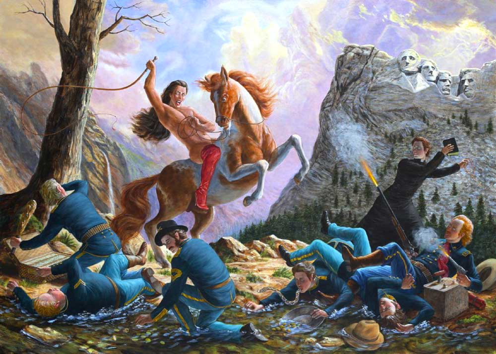 monkman expelling the vices painting