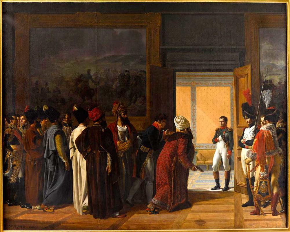 napoleon receives the persians mulard islamic world