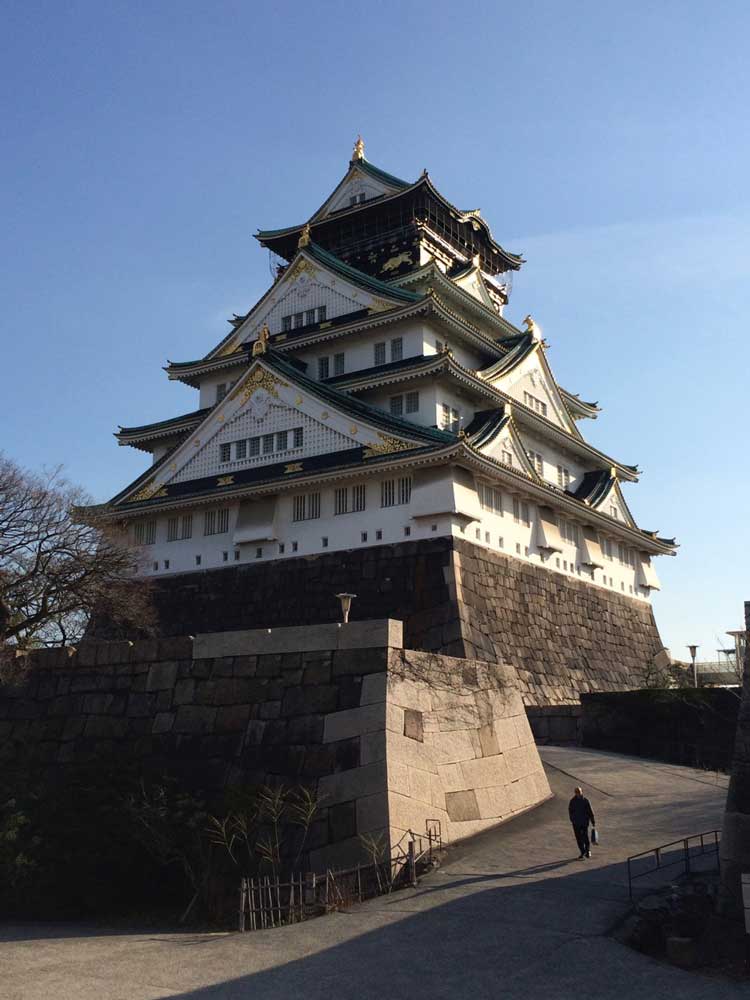 osaka castle toyotomi clan