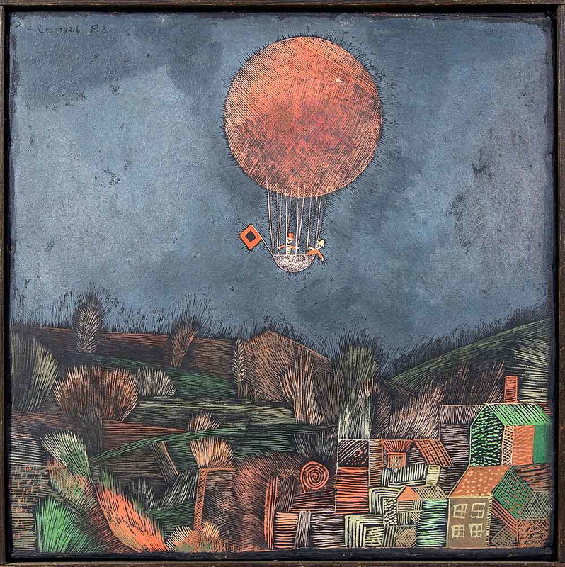 paul klee the balloon painting