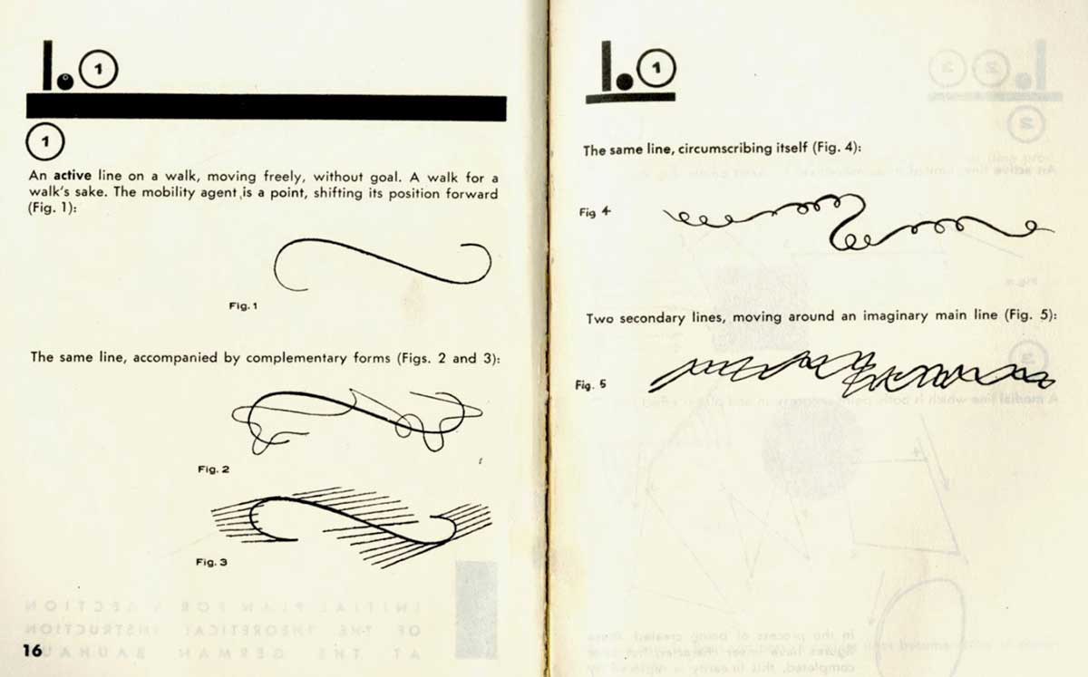 paul klee pedagogical sketchbook line