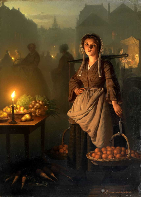 petrus schendel market candlelight