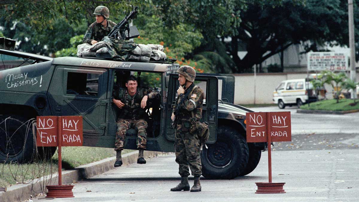 psychological warfare panama 1989