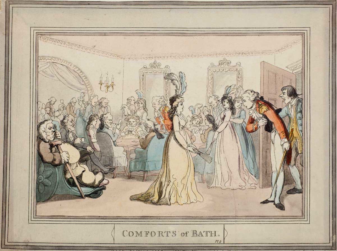 regency bath assembly rooms rowlandson