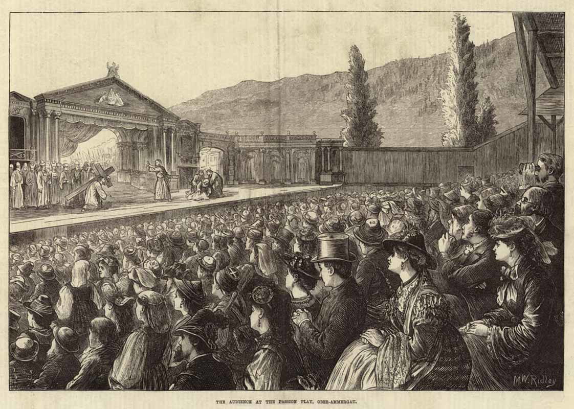 ridley oberammergau passion play audience