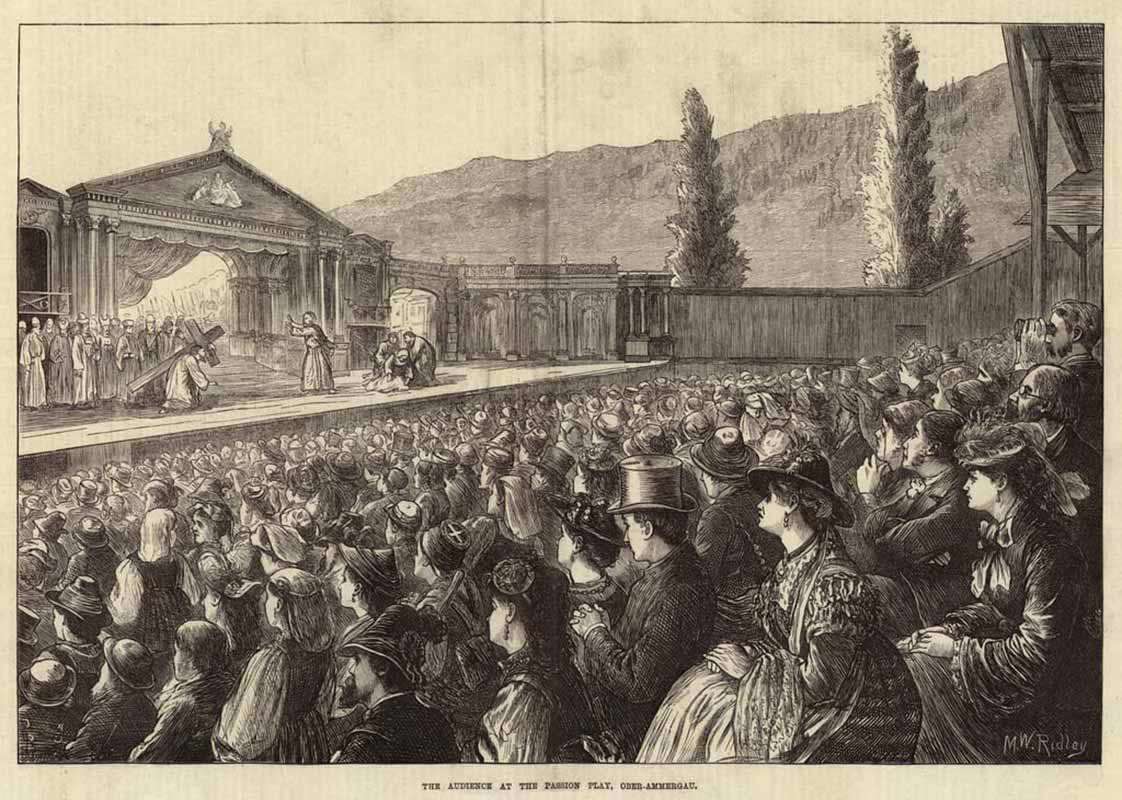 ridley oberammergau passion play audience