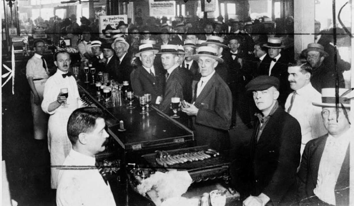 roaring twenties bar before prohibition began