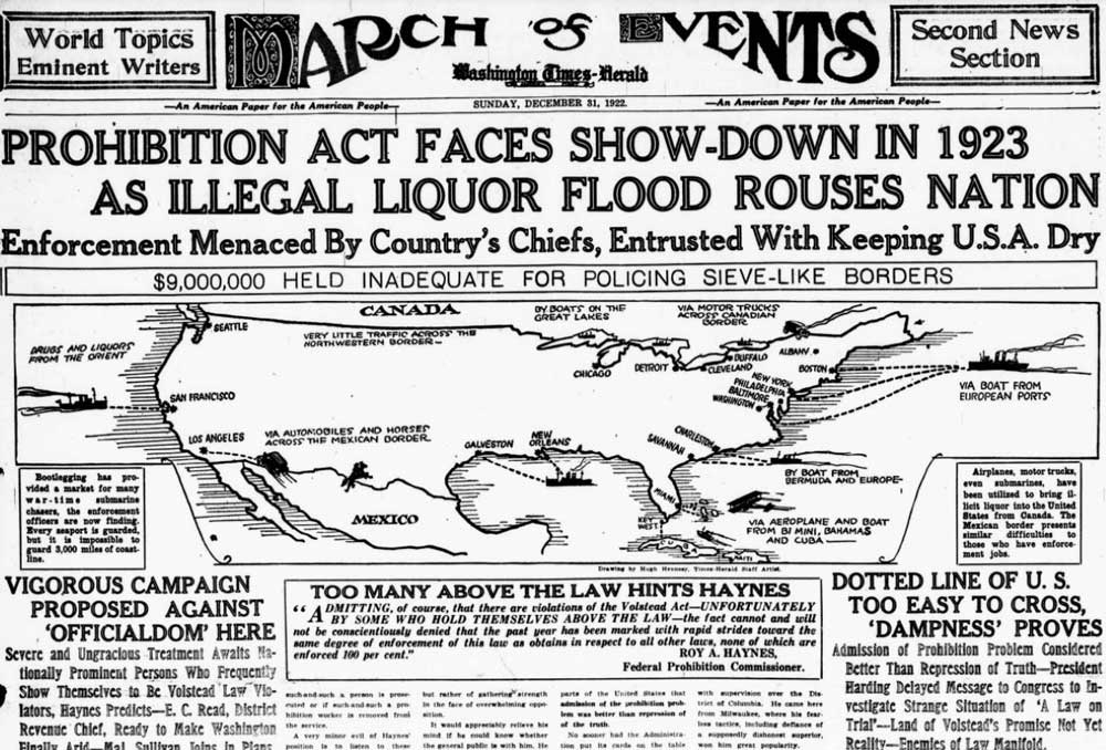 roaring twenties prohibition newspaper
