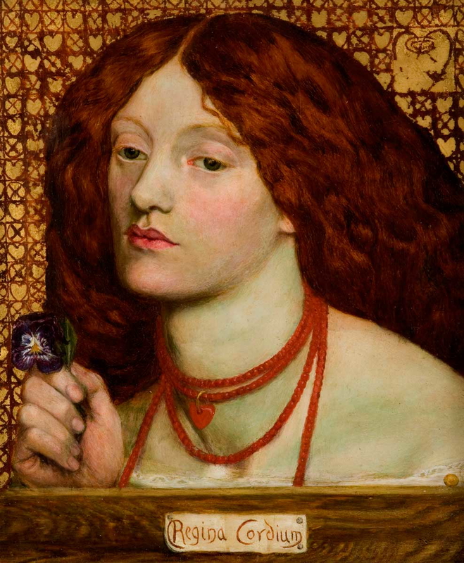 siddal regina cordium dante gabriel rossetti