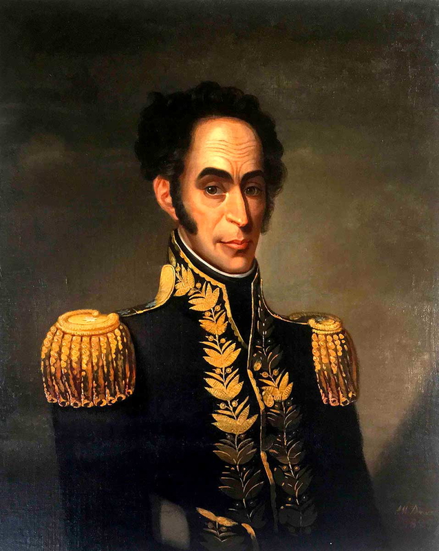 simon bolivar portrait