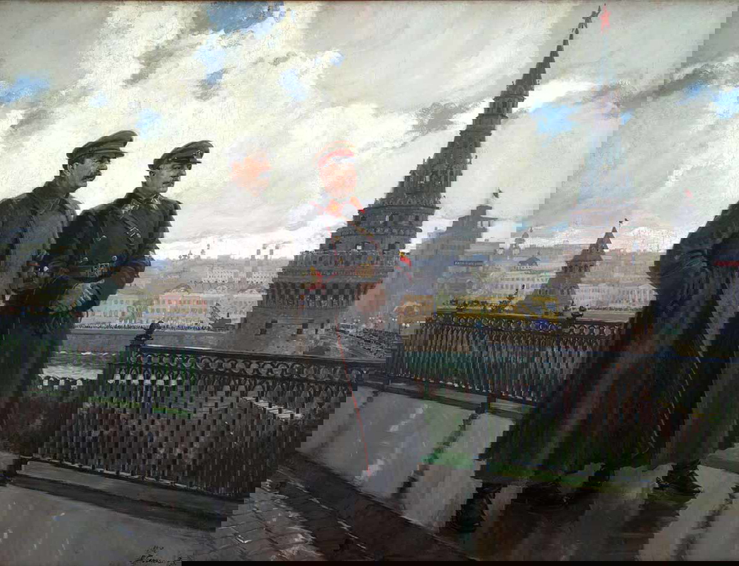 socialist realism stalin voroshiov kremlin 1938