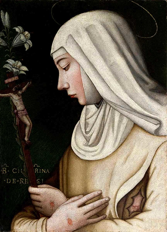 st catherine with lily plautilla nelli